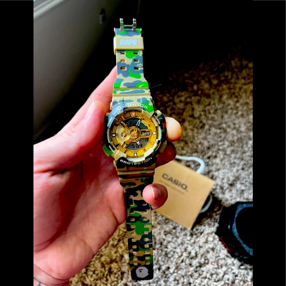 Bathing Ape G Shock